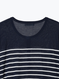 Re-J＆SUPURE(リジェイ＆スプル) |【UVカット・接触冷感】シアークルーネックカーディガン