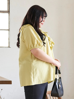 Re-J＆SUPURE(リジェイ＆スプル) |【Kannaコラボ】フリルチュニックブラウス