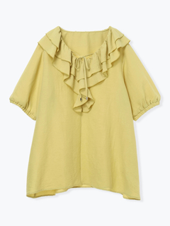 Re-J＆SUPURE(リジェイ＆スプル) |【Kannaコラボ】フリルチュニックブラウス