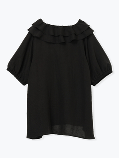 Re-J＆SUPURE(リジェイ＆スプル) |【Kannaコラボ】フリルチュニックブラウス