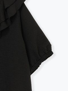 Re-J＆SUPURE(リジェイ＆スプル) |【Kannaコラボ】フリルチュニックブラウス