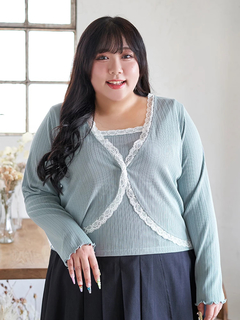 Re-J＆SUPURE(リジェイ＆スプル) |【Kannaコラボ】[SET]レースボレロアンサンブル