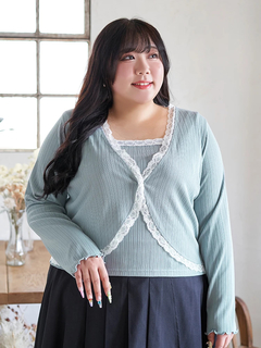 Re-J＆SUPURE(リジェイ＆スプル) |【Kannaコラボ】[SET]レースボレロアンサンブル