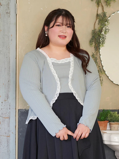 Re-J＆SUPURE(リジェイ＆スプル) |【Kannaコラボ】[SET]レースボレロアンサンブル