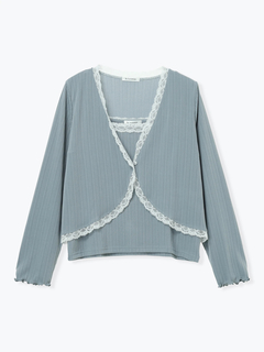 Re-J＆SUPURE(リジェイ＆スプル) |【Kannaコラボ】[SET]レースボレロアンサンブル