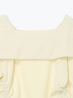 Re-J＆SUPURE(リジェイ＆スプル) |【Kannaコラボ】オフショルドロストプルオーバー