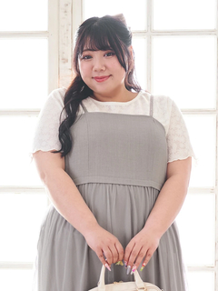 Re-J＆SUPURE(リジェイ＆スプル) |【Kannaコラボ】レース半袖T