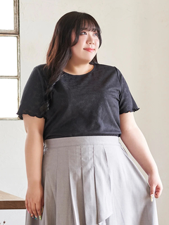 Re-J＆SUPURE(リジェイ＆スプル) |【Kannaコラボ】レース半袖T