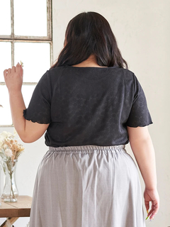 Re-J＆SUPURE(リジェイ＆スプル) |【Kannaコラボ】レース半袖T