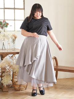 Re-J＆SUPURE(リジェイ＆スプル) |【Kannaコラボ】レース半袖T