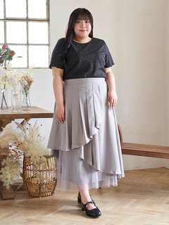 Re-J＆SUPURE(リジェイ＆スプル) |【Kannaコラボ】レース半袖T