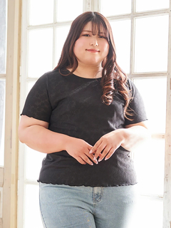 Re-J＆SUPURE(リジェイ＆スプル) |【Kannaコラボ】レース半袖T