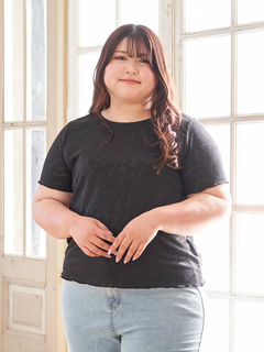 Re-J＆SUPURE(リジェイ＆スプル) |【Kannaコラボ】レース半袖T