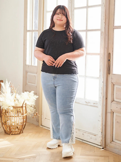 Re-J＆SUPURE(リジェイ＆スプル) |【Kannaコラボ】レース半袖T