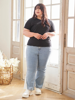 Re-J＆SUPURE(リジェイ＆スプル) |【Kannaコラボ】レース半袖T