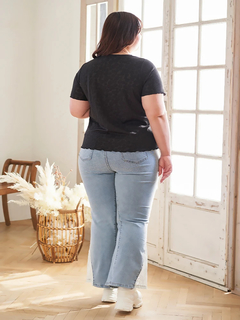 Re-J＆SUPURE(リジェイ＆スプル) |【Kannaコラボ】レース半袖T