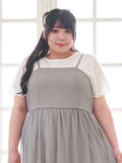 Re-J＆SUPURE(リジェイ＆スプル) |【Kannaコラボ】レース半袖T