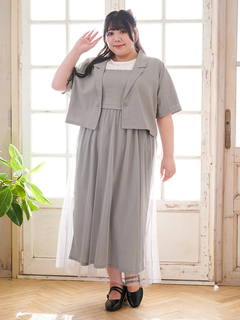 Re-J＆SUPURE(リジェイ＆スプル) |【Kannaコラボ】レース半袖T