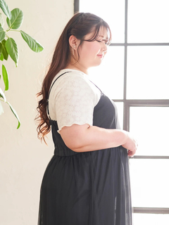 Re-J＆SUPURE(リジェイ＆スプル) |【Kannaコラボ】レース半袖T