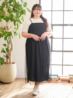 Re-J＆SUPURE(リジェイ＆スプル) |【Kannaコラボ】レース半袖T