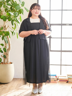 Re-J＆SUPURE(リジェイ＆スプル) |【Kannaコラボ】レース半袖T