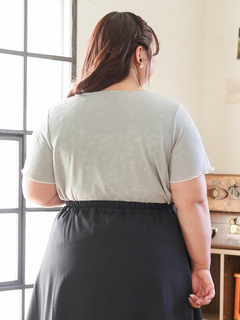 Re-J＆SUPURE(リジェイ＆スプル) |【Kannaコラボ】レース半袖T