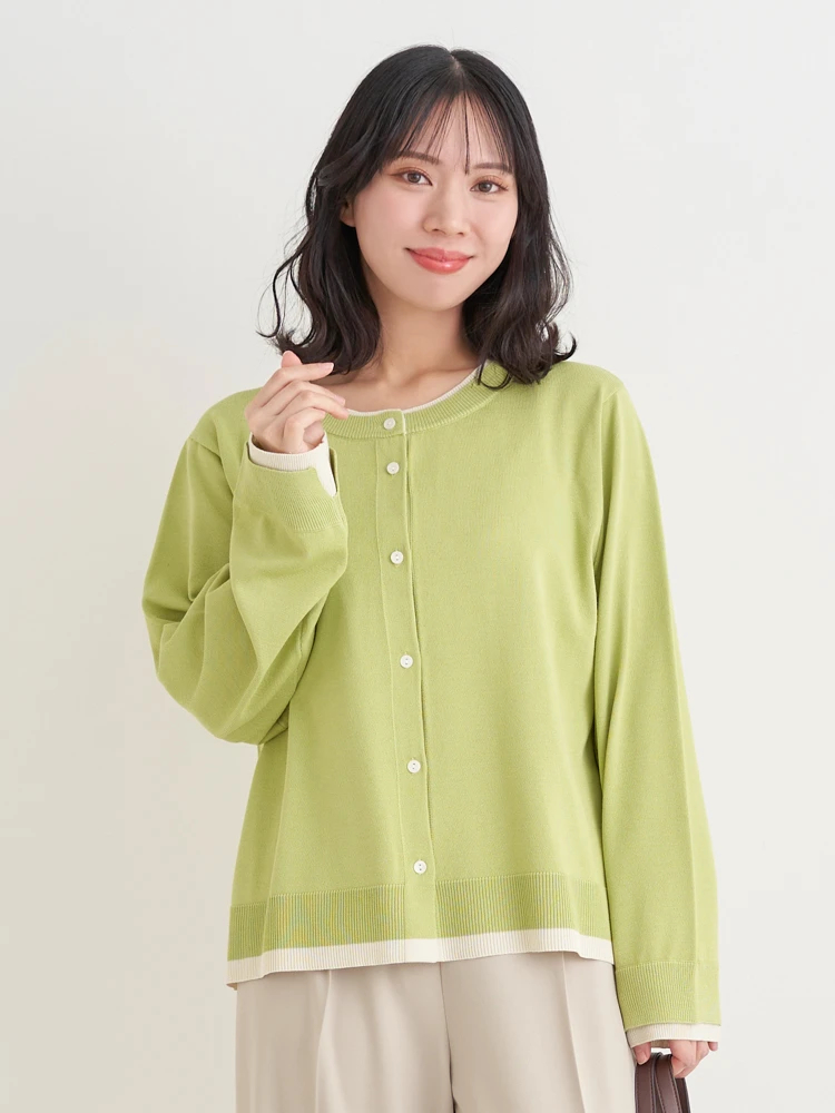 接触冷感】【360°ストレッチ】ポンチョジャケット（大きいサイズ