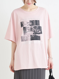 Re-J＆SUPURE(リジェイ＆スプル) |【キレサラ 機能Tシャツ】キャットフォトプリントTシャツ