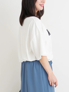 Re-J＆SUPURE(リジェイ＆スプル) |【キレサラ 機能Tシャツ】キャットフォトプリントTシャツ