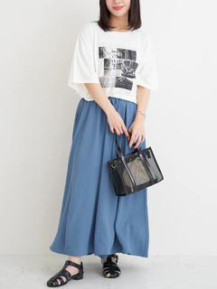Re-J＆SUPURE(リジェイ＆スプル) |【キレサラ 機能Tシャツ】キャットフォトプリントTシャツ