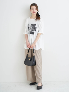 Re-J＆SUPURE(リジェイ＆スプル) |【キレサラ 機能Tシャツ】キャットフォトプリントTシャツ