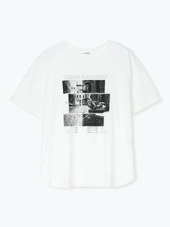 Re-J＆SUPURE(リジェイ＆スプル) |【キレサラ 機能Tシャツ】キャットフォトプリントTシャツ