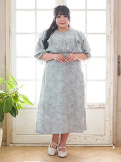 Re-J＆SUPURE(リジェイ＆スプル) |【Kannaコラボ】花柄ワンピース