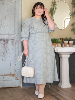 Re-J＆SUPURE(リジェイ＆スプル) |【Kannaコラボ】花柄ワンピース