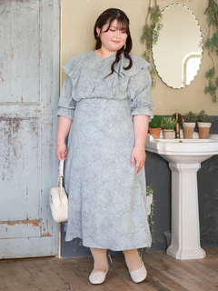 Re-J＆SUPURE(リジェイ＆スプル) |【Kannaコラボ】花柄ワンピース