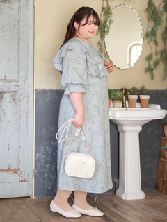 Re-J＆SUPURE(リジェイ＆スプル) |【Kannaコラボ】花柄ワンピース