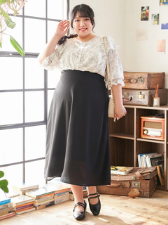 Re-J＆SUPURE(リジェイ＆スプル) |【Kannaコラボ】花柄ワンピース