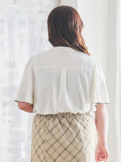 Re-J＆SUPURE(リジェイ＆スプル) |【Komachiコラボ】［3WAY］ボウタイブラウス