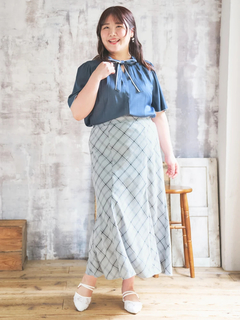 Re-J＆SUPURE(リジェイ＆スプル) |【Komachiコラボ】［3WAY］ボウタイブラウス