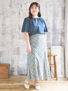 Re-J＆SUPURE(リジェイ＆スプル) |【Komachiコラボ】［3WAY］ボウタイブラウス