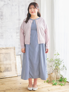 Re-J＆SUPURE(リジェイ＆スプル) |【Komachiコラボ】サイドリボンシャツワンピース