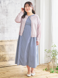 Re-J＆SUPURE(リジェイ＆スプル) |【Komachiコラボ】サイドリボンシャツワンピース