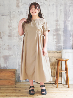 Re-J＆SUPURE(リジェイ＆スプル) |【Komachiコラボ】サイドリボンシャツワンピース