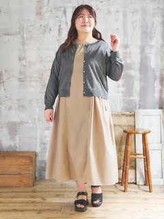 Re-J＆SUPURE(リジェイ＆スプル) |【Komachiコラボ】サイドリボンシャツワンピース