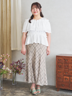 Re-J＆SUPURE(リジェイ＆スプル) |【Komachiコラボ】チェックマーメイドスカート