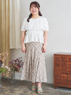 Re-J＆SUPURE(リジェイ＆スプル) |【Komachiコラボ】チェックマーメイドスカート