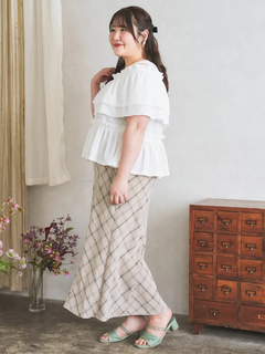 Re-J＆SUPURE(リジェイ＆スプル) |【Komachiコラボ】チェックマーメイドスカート