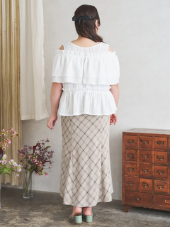 Re-J＆SUPURE(リジェイ＆スプル) |【Komachiコラボ】チェックマーメイドスカート