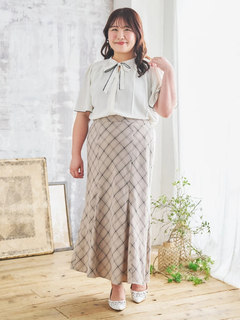 Re-J＆SUPURE(リジェイ＆スプル) |【Komachiコラボ】チェックマーメイドスカート