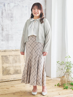 Re-J＆SUPURE(リジェイ＆スプル) |【Komachiコラボ】チェックマーメイドスカート